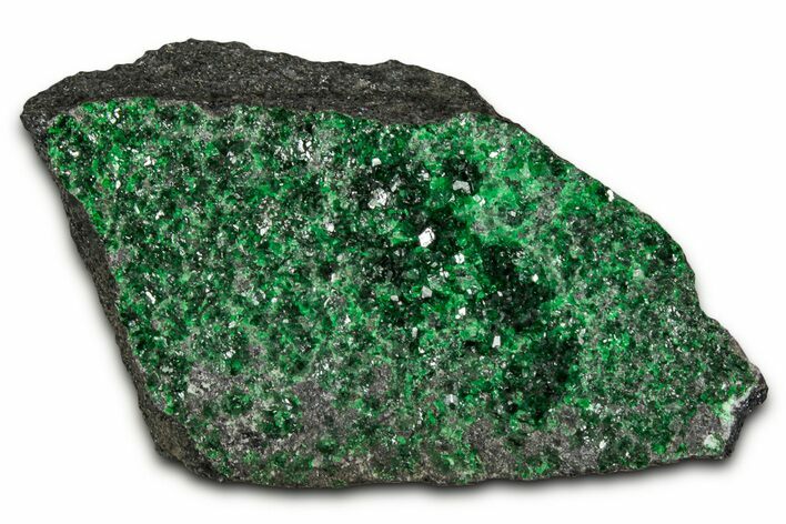 Sparkling Green Uvarovite Garnets - Russia #336506